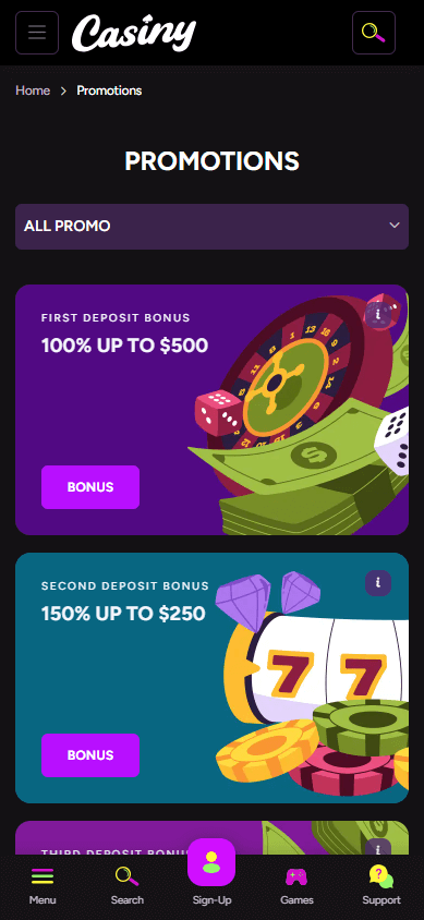 Experience Excitement at Casiny Casino 50 Experience Excitement at Casiny Casino 50
