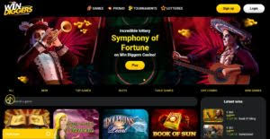Win Diggers Casino Site Review - One of casino with best bonus offers